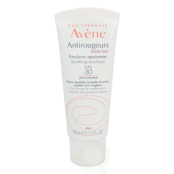 Avene Antirougeurs Soothing Emulsion Day Anti-Oxidant SPF30 40 ml Normal To Combination