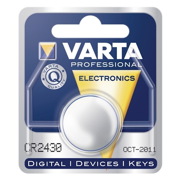 Varta CR2430 -paristo, 3 V, lithium