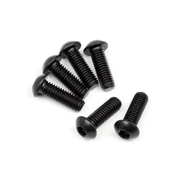 HPI Button Head Screw M6X18Mm (Hex Socket) (6Pcs)