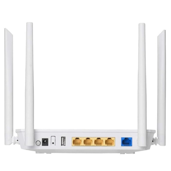 Edimax Trådlös Router AC1200 2.4/5 GHz (Dual Band) Gigabit Vit