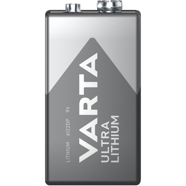 Varta Ultra Lithium 9V Batteri 1-pac