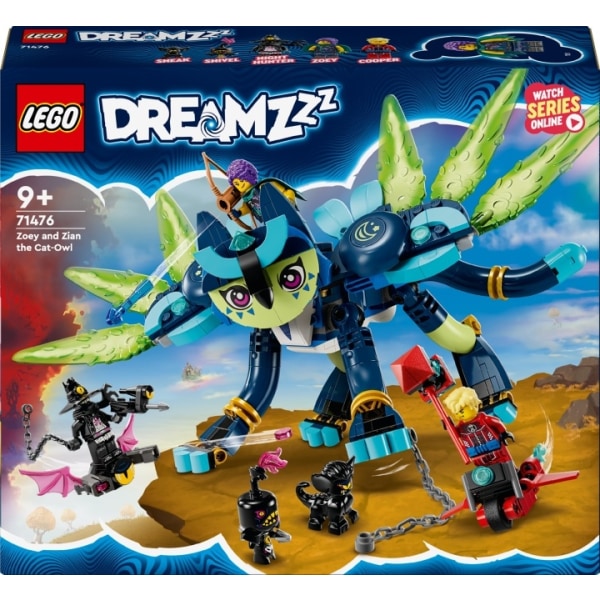 LEGO DREAMZzz 71476  - Zoey ja kissapöllö Zian