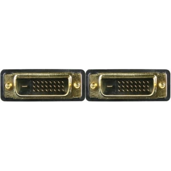 DELTACO DVI-näyttökaapeli, Dual Link, DVI-D uros - uros, 3m