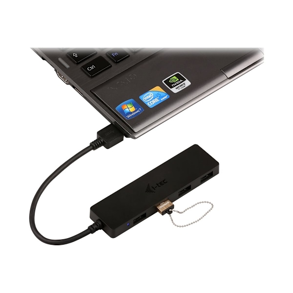 i-Tec USB 3.0 Slim Passive HUB Hub 4-portars USB