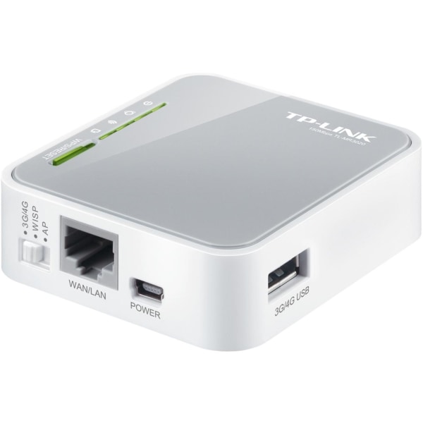 TP-LINK portabel trådlös 3G-router, (TL-MR3020)