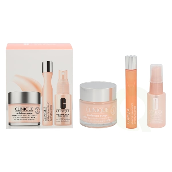 Clinique Moisture Surge Set 120 ml Hydrator 75ml/Eye Serum 15ml/Face Spray 30ml