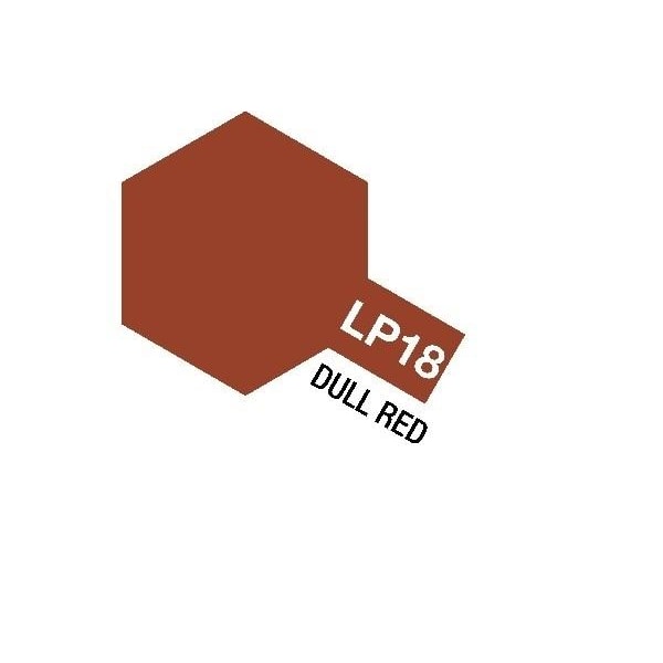 Tamiya Lacquer Paint LP-18 Dull Red (Flat) Röd