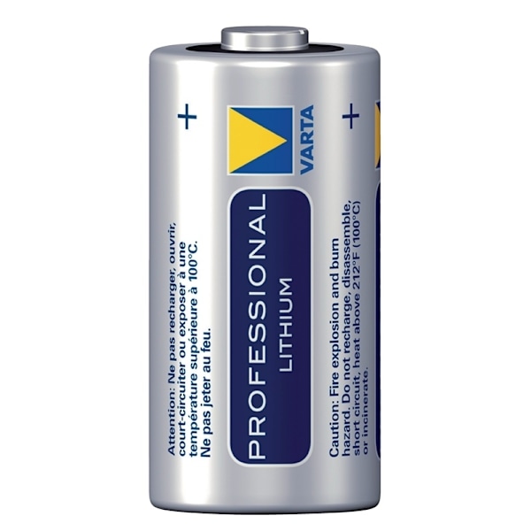 Varta Litium Tionyylikloridi Paristo ER14505 | 3 V DC | 1430 mAh | 1 - Läpipainopakkaus | Harmaa / Hopea