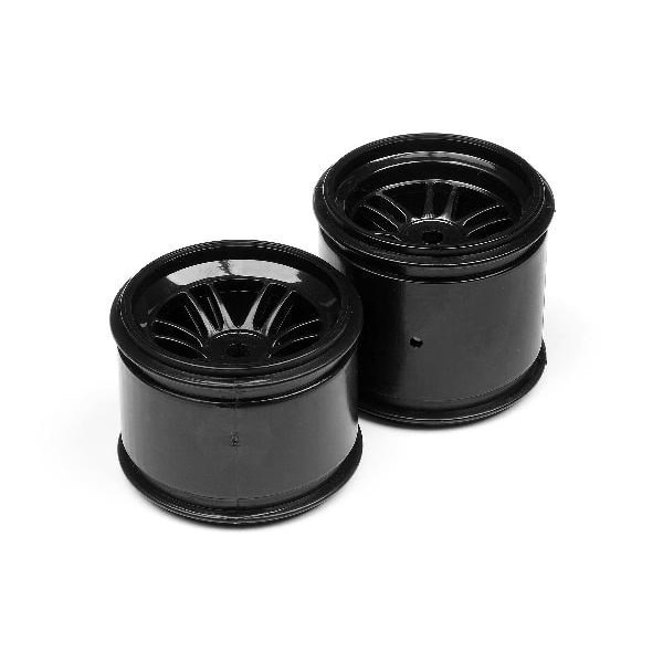 HPI Ft01 Wheel Set (Black/Front 2Pcs/Rear 2Pcs)