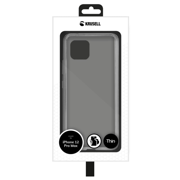 Krusell iPhone 12 Pro Max HardCover, Transparent Transparent