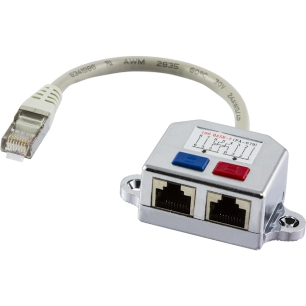 FTP suojattu Y- kaapeli RJ45 TP