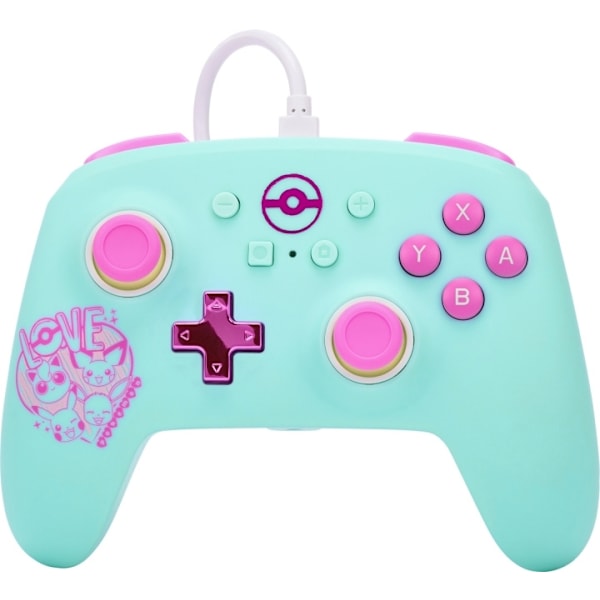 PowerA Enhanced Wired Controller, Pokémon: Sweet Friends, Switch