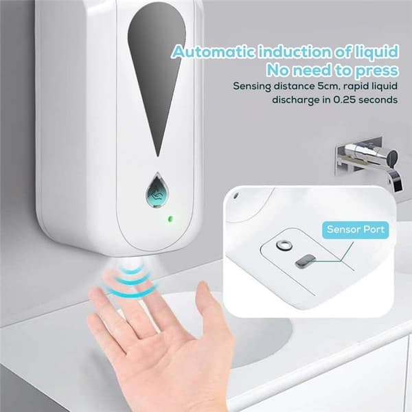 Dispenser för handdesinfektion, Vit