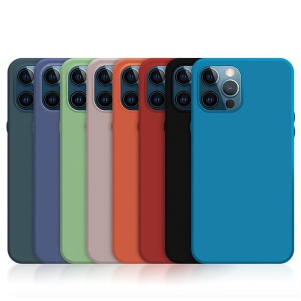 Silikoninen kännykkäkuori iPhone 12 Pro Maxille, sininen Blå