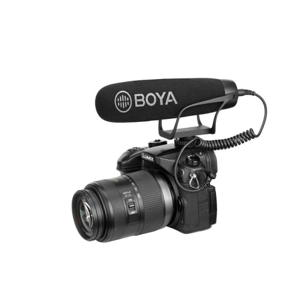 BOYA Mikrofoni Shotgun BY-BM2021 Kondensaattori 3.5mm