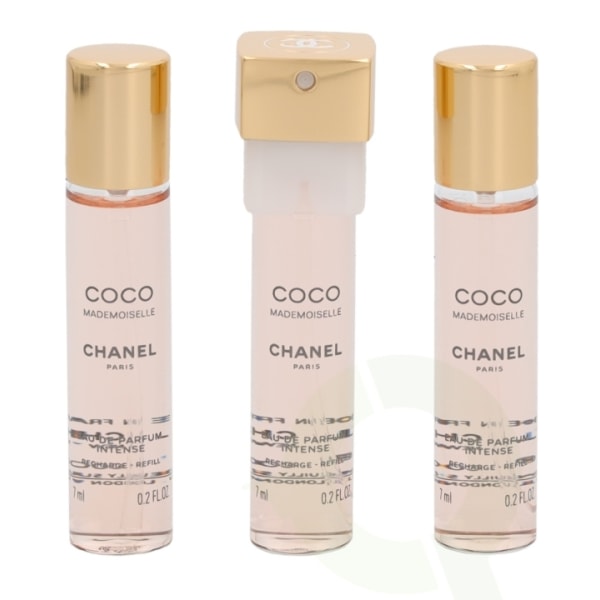 Chanel Coco Mademoiselle Intense Gift Set 21 ml, 3x Edp Spray Ref