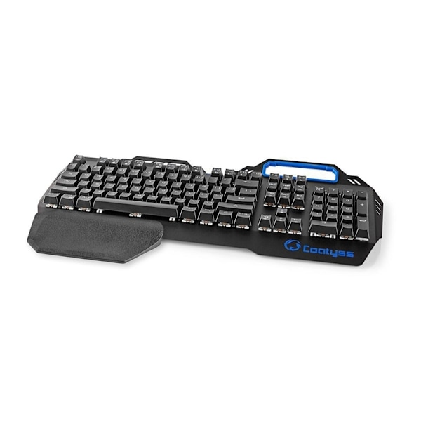 Nedis Wired Gaming Keyboard | USB | Mekaniske Taster | RGB | US international | US layout | USB Drevet | Strømkabellængde: 1.70 m | Gaming