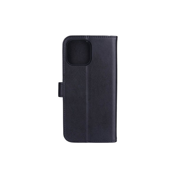 RADICOVER Strålingsbeskyttende Wallet PU iPhone 13 Pro Max Flipcover RFID Sort Svart