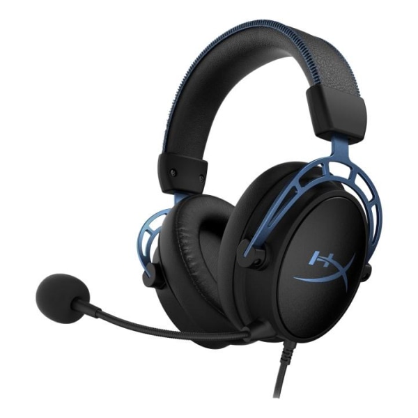 HyperX Cloud Alpha S - Gaming headset, sort/blå