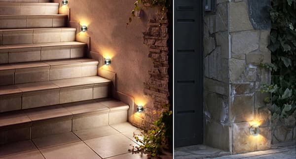 Epistar Marklampa med modern design, 2 sidor