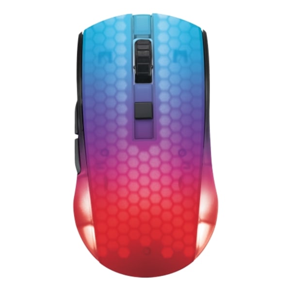 deltaco_gaming DM320 Wireless Semi-transparent RGB Lightweight mouse, black