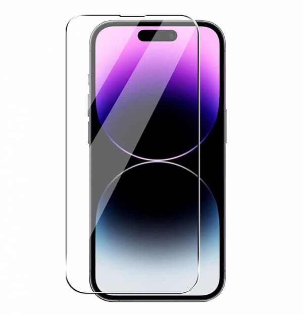 Karkaistua lasia näytönsuoja iPhone 16 Pro:lle Transparent