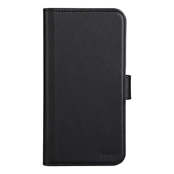 DELTACO iPhone 14 Pro Max wallet case 2-in-1, magnetic back cover Svart