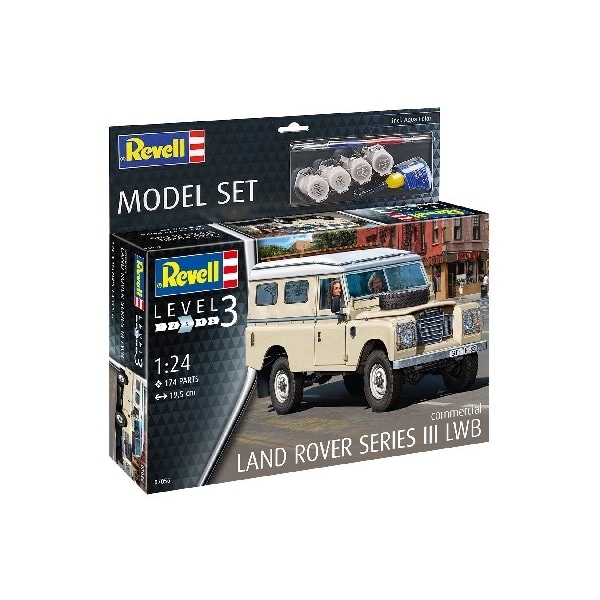 Revell Model Set Land Rover Series III LWB 1:24