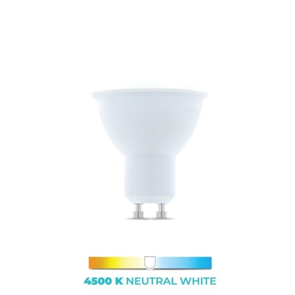 LED-Lamppu GU10, 1W, 230V, 4500K, Neutraali Valkoinen