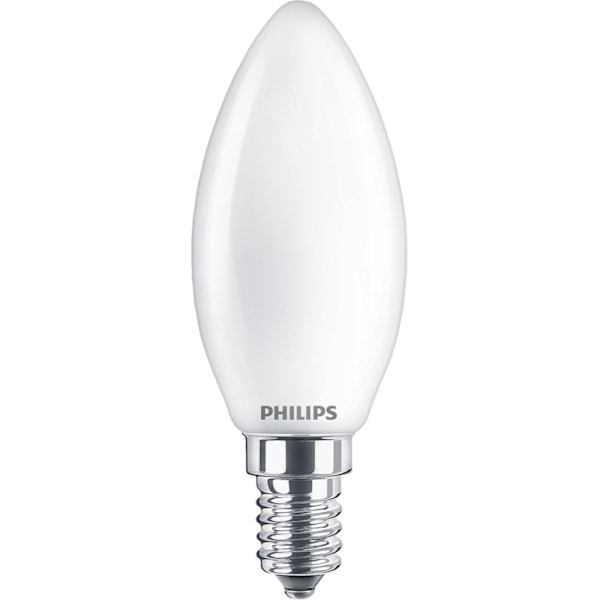 Philips LED E14 Kron 3,4W (40W) Frost Dim WarmGl 470