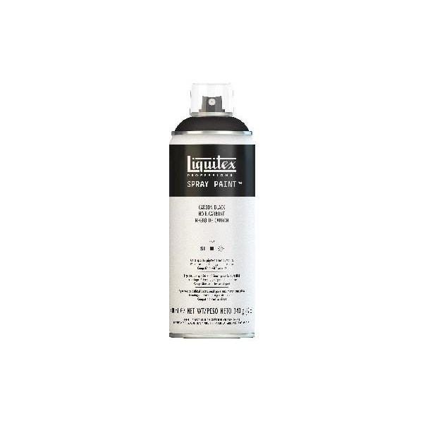 Liquitex Sprayfärg 400ml Carbon Black 0337
