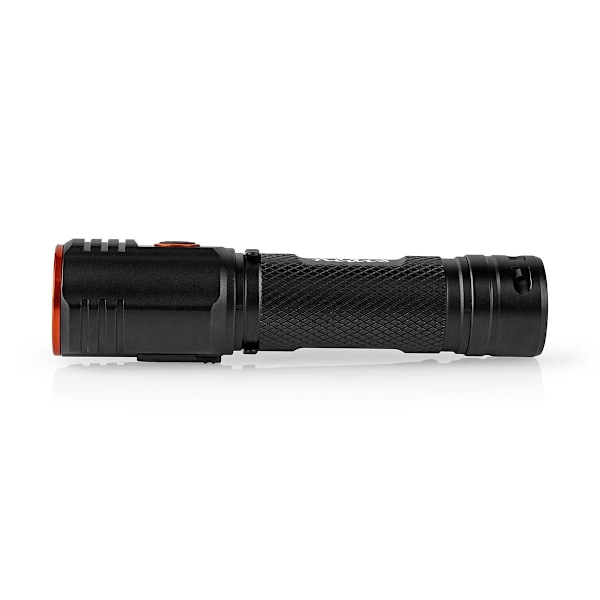 Nedis LED ficklampa | Batteridriven | 3.7 V DC | 20 W | N/A | batterier medföljer | Uppladdningsbara | Angivet ljusflöde: 2000 lm | Belysningsräckvidd