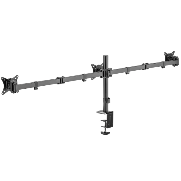 LogiLink Monitorarm trippel 17-27" 2x658mm