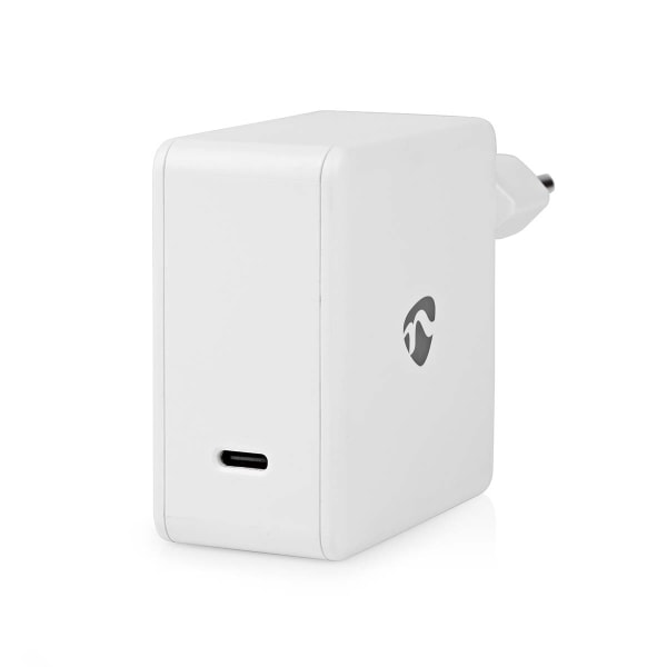 Nedis Seinälaturi | 100 W | GaN | Pikalataus-toiminto | 3.0 / 5.0 A | Lähtöliitäntöjen määrä: 1 | USB-C™ | Automaattinen Jännitteen Valinta