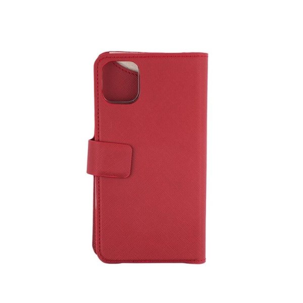 Onsala Wallet iPhone 12/12 Pro Saffiano Red Röd