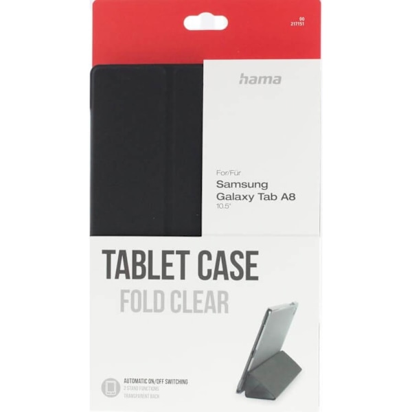 Hama Tabletfodral til Samsung Galaxy Tab A8 10,5\" Sort Svart