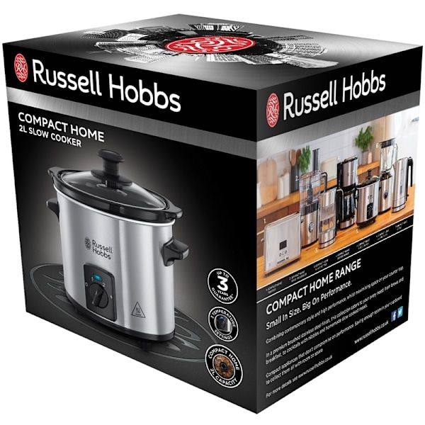 Russell Hobbs Slow Cooker 25570-56 Compact Home 2L