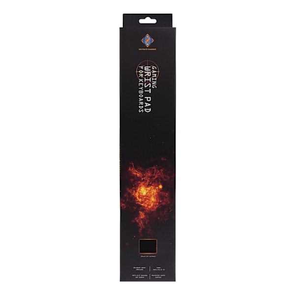 DELTACO GAMING Wristpad Large, 18mm height, black