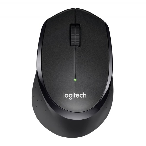 Logitech B330 Silent Plus Wireless Mouse, Black