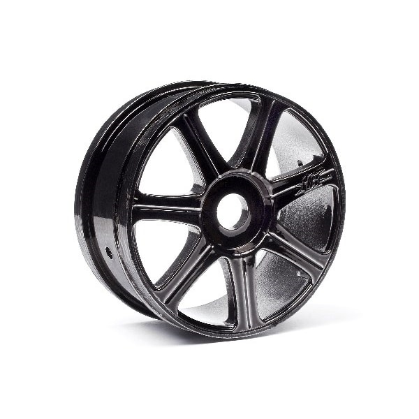 Hb Edge Wheel (Black Chrome/2Pcs)