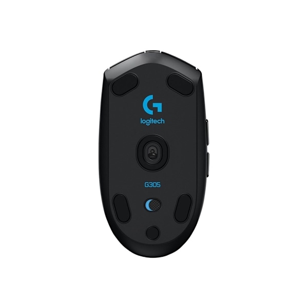 Logitech G305 Lightspeed Trådlös optisk mus med 6 knappar, Svart