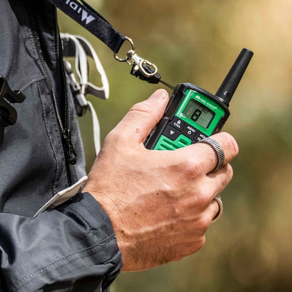 MIDLAND Walkie Talkie XT30 Pro Svart/Grön