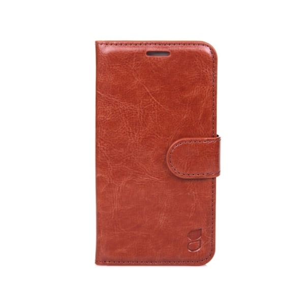 GEAR Wallet Brun - Samsung S6 Edge Brun