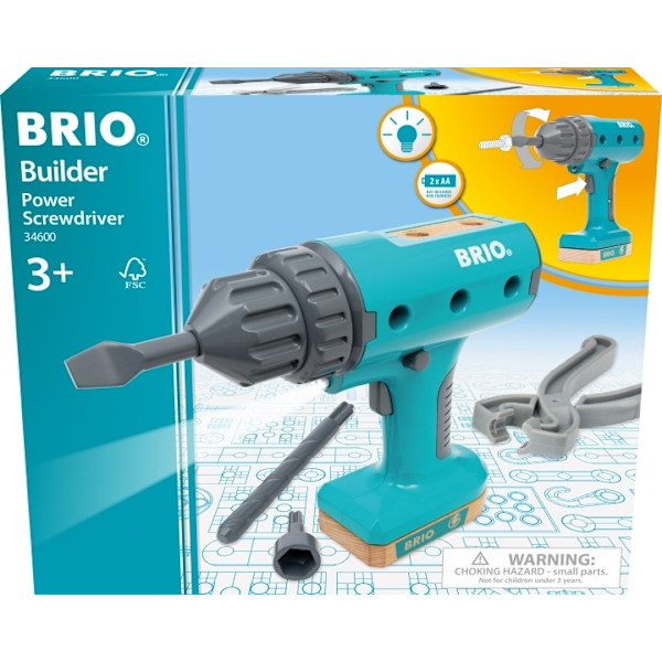 BRIO Builder 34600 -  Batteridriven skruvdragare