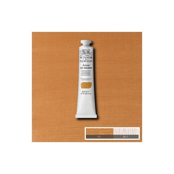 WINSOR Artists oil colour 200ml renaissance gold 573