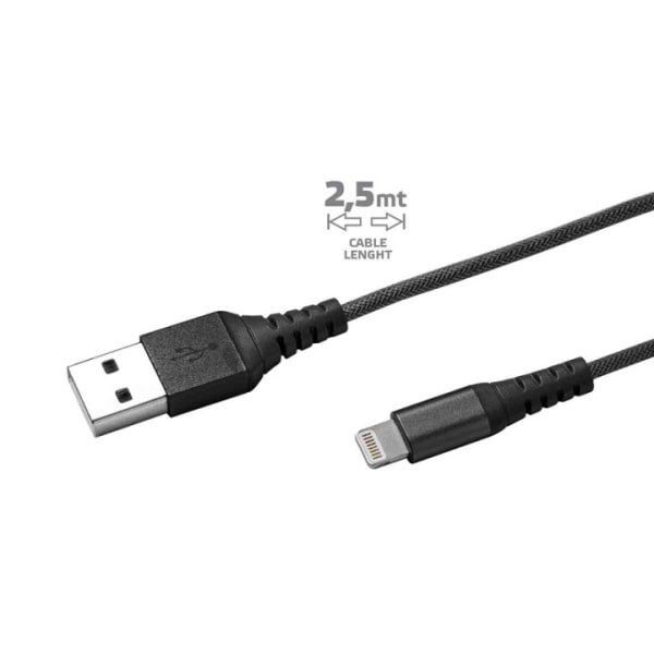 Celly Extreme Cable Lightning 25cm S (USBLIGHTNYL25BK)