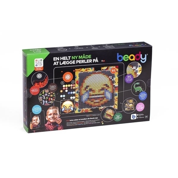 Beady Family 14.400 perler, 8 plader, 1 skraber