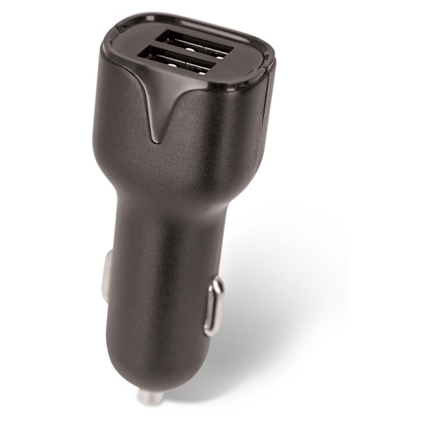 Billaddare Maxlife MXCC-01 2xUSB Fast Charge (2.4A), Svart