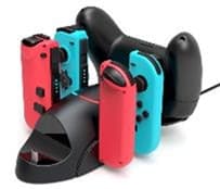 Latausasema Nintendo Switchille ja JoyConille, 6 in 1