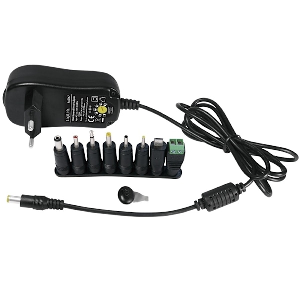 LogiLink Nätadapter 230V-> 3-12V 1A